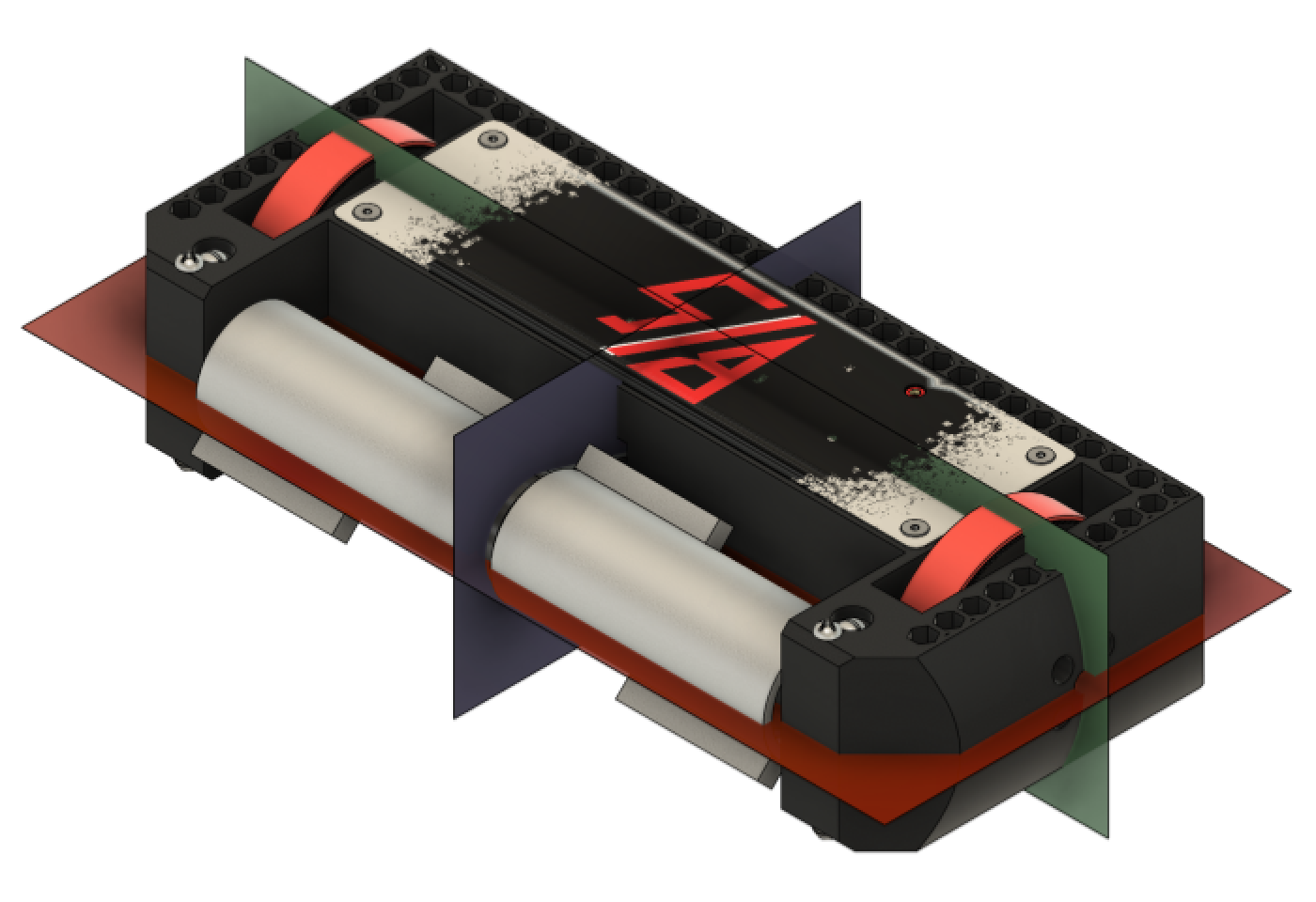 Hyphen full assembly CAD view