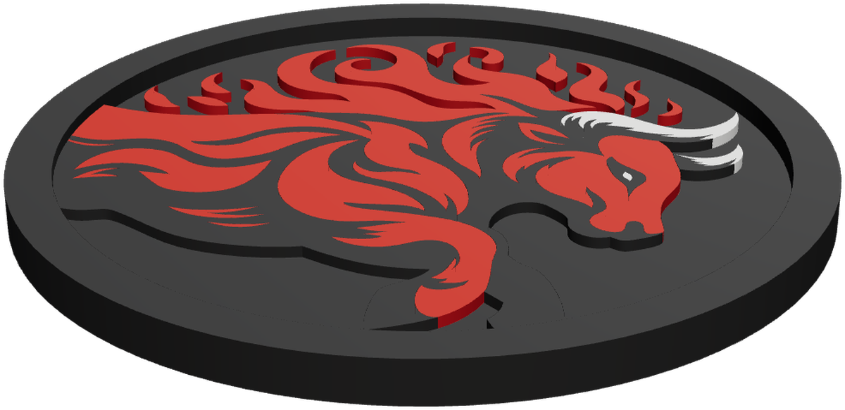 Flaming Bull Coaster