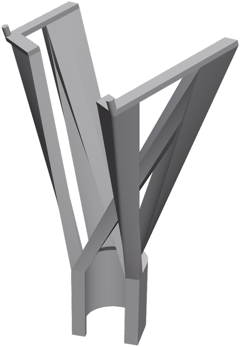 Monitor Mounted Model Car Stand