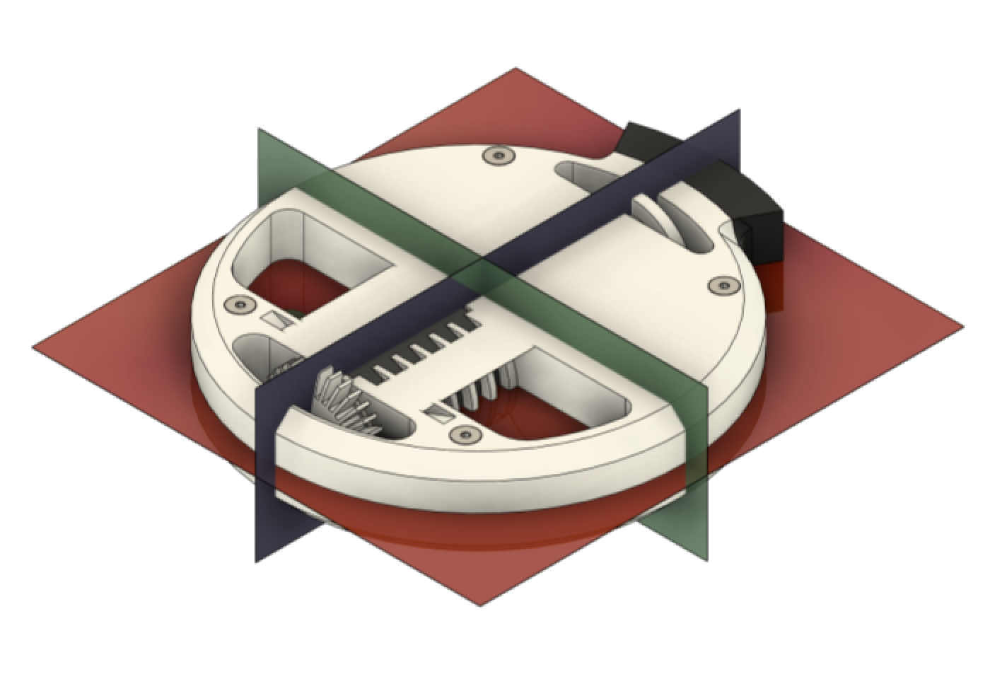 Pong full assembly CAD view