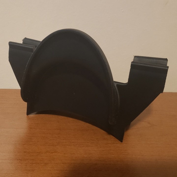 Finished sprayer bracket scan result